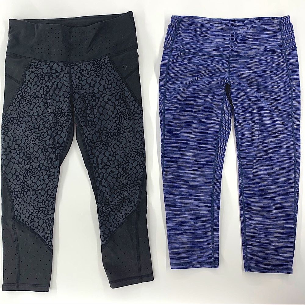 Athleta crop leggings bundle
